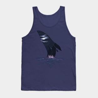 Night Breach : Blue Whale Tank Top